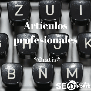 artículos profesionales gratis
