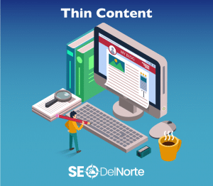 que es thin content