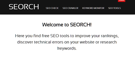 Seorch herramientas SEO