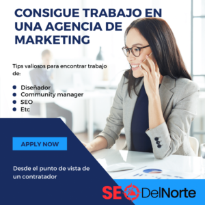 tips para encontrar trabajo en una agencia de marketing